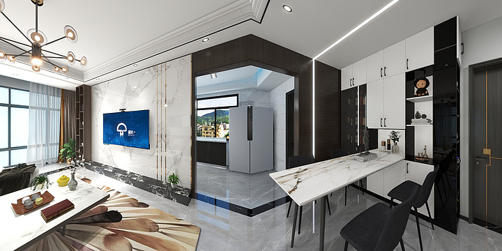 墨轩装饰有限公司-大方-装修设计方案