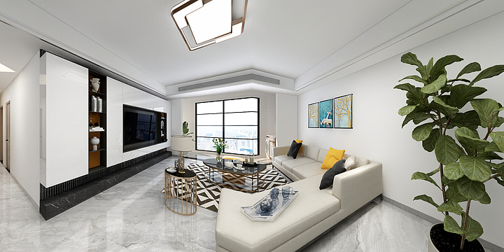 未来空间科技整装-博沃佳乐苑c2栋3单元406-装修设计方案