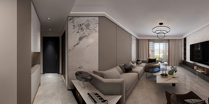 黑马设计-蓝溪8#1603-装修设计方案