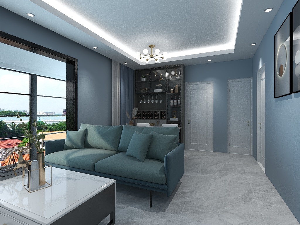 幸福Nfuu-瑞和园89.50㎡B户型3室2厅1卫-装修设计方案