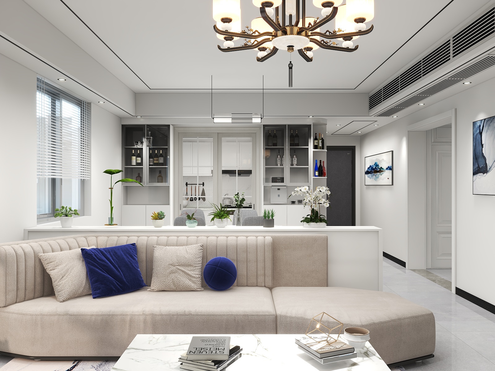 沂杋-136平简约轻奢-装修设计方案