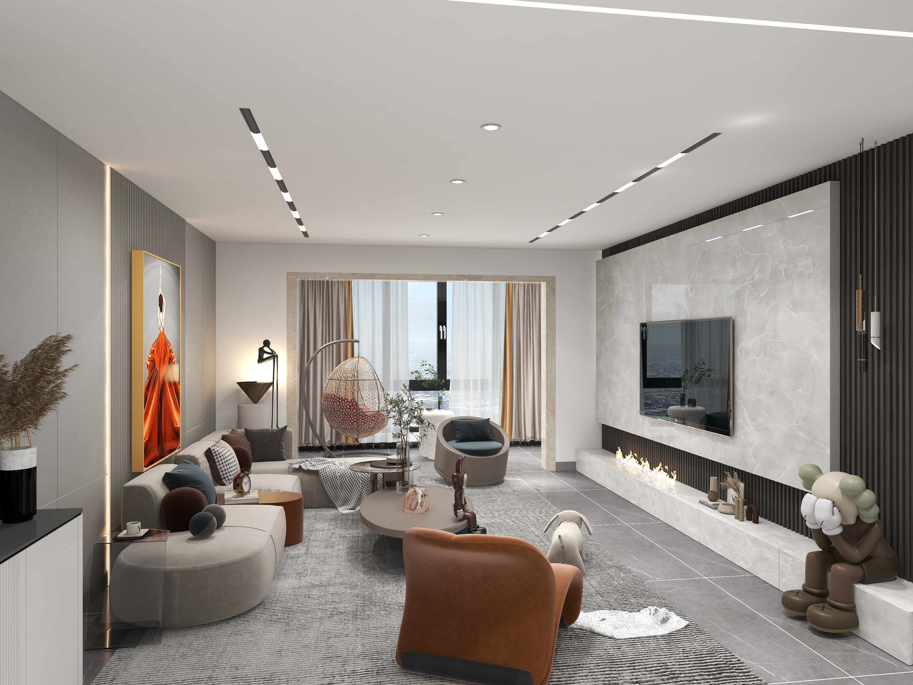 郁欢ii-水西花城-装修设计方案