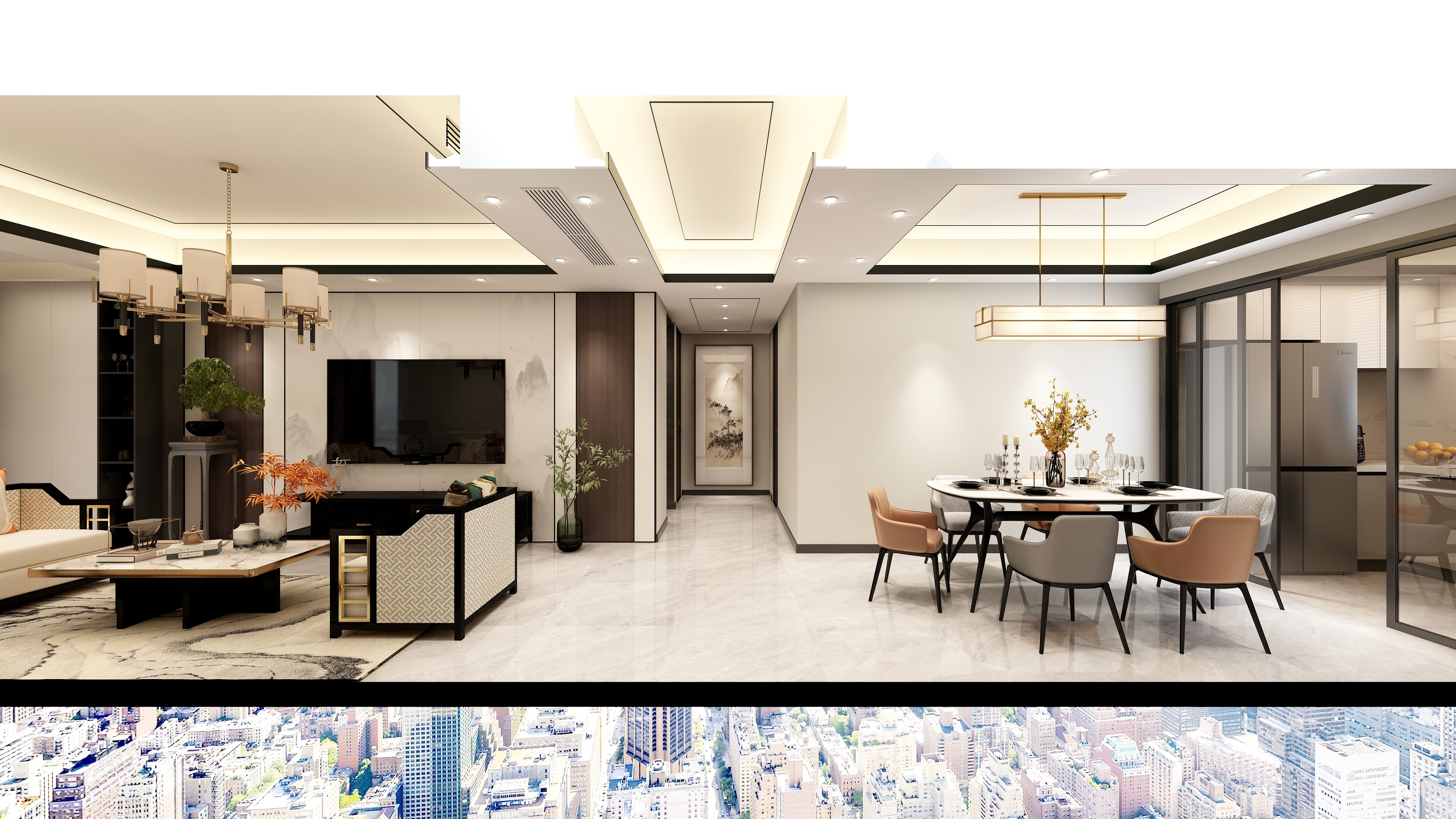 Ms丶liu-【新中式】百秀城-装修设计方案