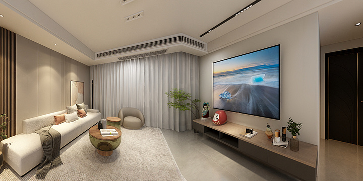 陈百豆-奥园玖珑天境-现代-装修设计方案