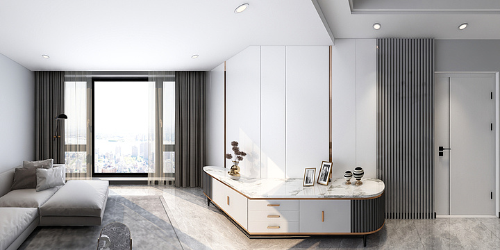 CSAD-海城效果图.dwg-装修设计方案