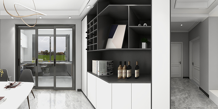 平舆县金巢装饰-华鼎天下城-装修设计方案