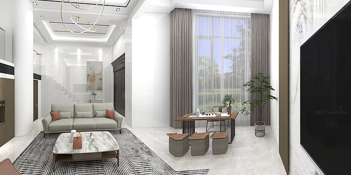 kukaLIYUHUA-后洋别墅装修设计方案二陈成-装修设计方案