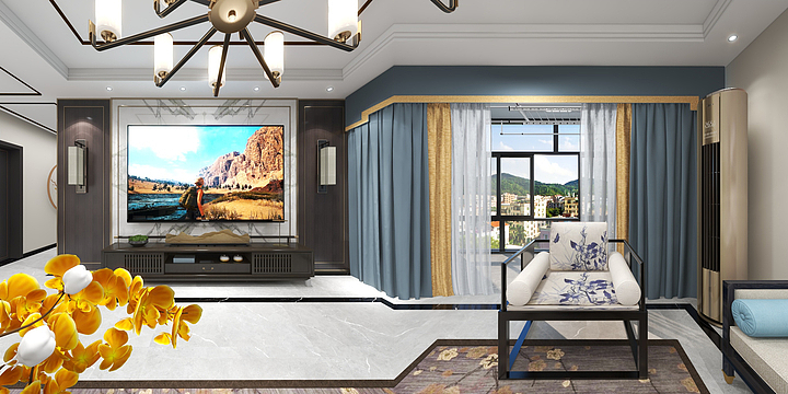 南湖设计装修工作室-百花新苑22-装修设计方案