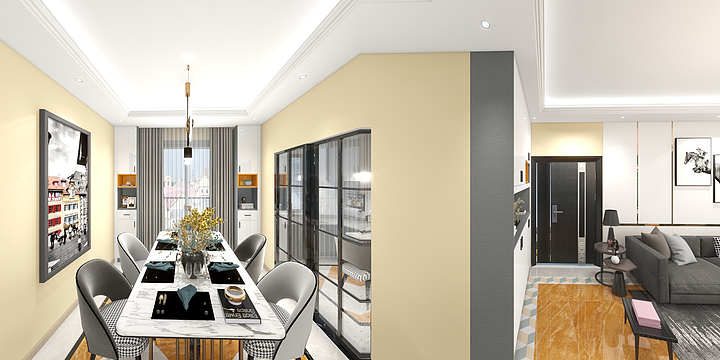 羽枫装饰YF黎金兴-化州碧桂园盛世名门（钟老师）-装修设计方案