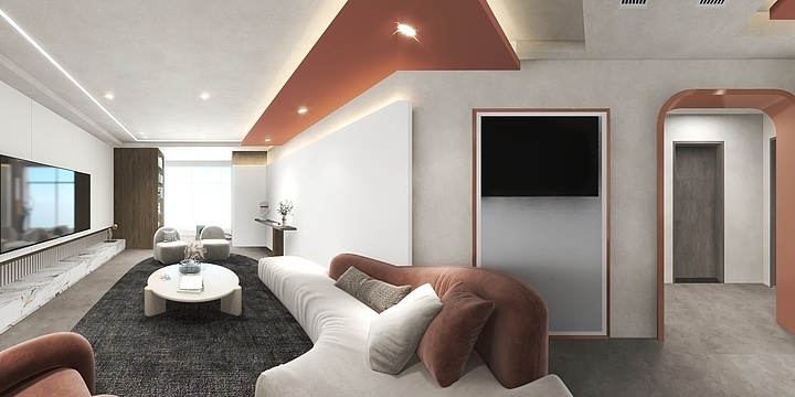 md2017-模板副本-侘寂风背景墙-装修设计方案