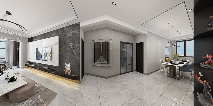 阿牛设计-楊跣森-涟江华庭111.87-装修设计方案