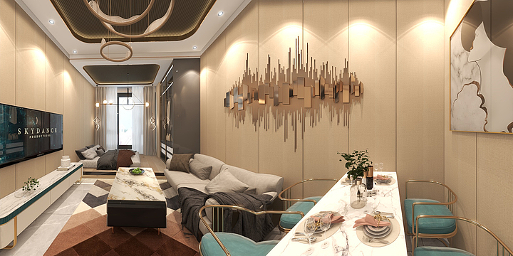 张君山-现代港风设计-装修设计方案