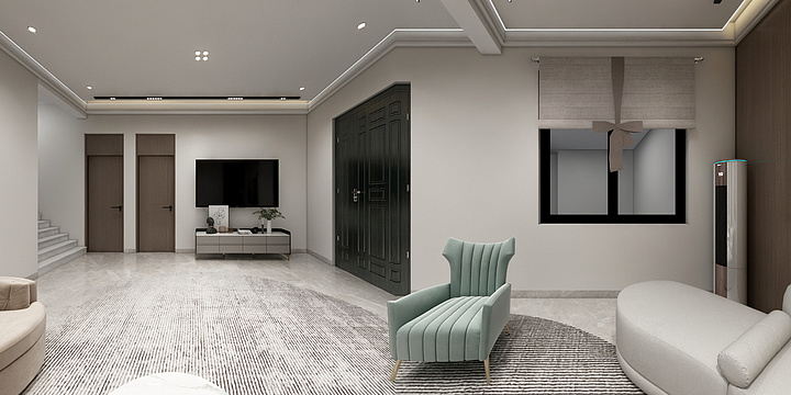 姜乐乐设计师-徐主任独栋别墅-装修设计方案