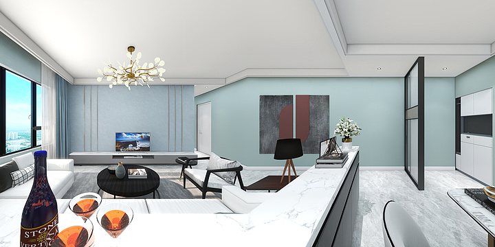 巴州设计天地-凯旋.dwg-副本-装修设计方案