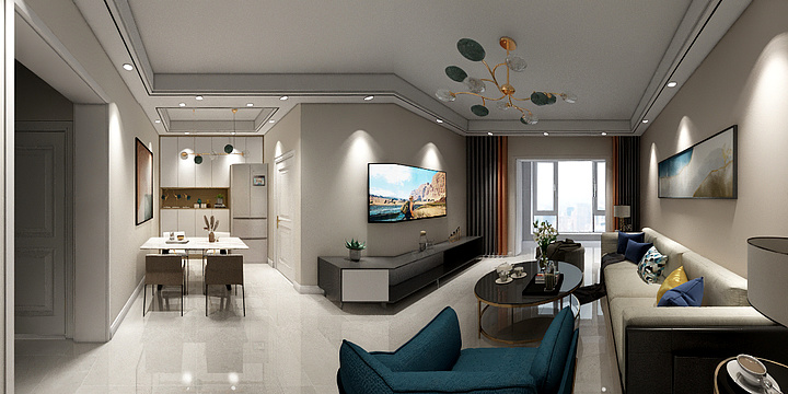 全案设计师江杰-新块.dwg-装修设计方案