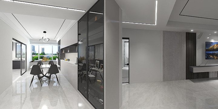 全屋定制效果图8-大尚华府-装修设计方案