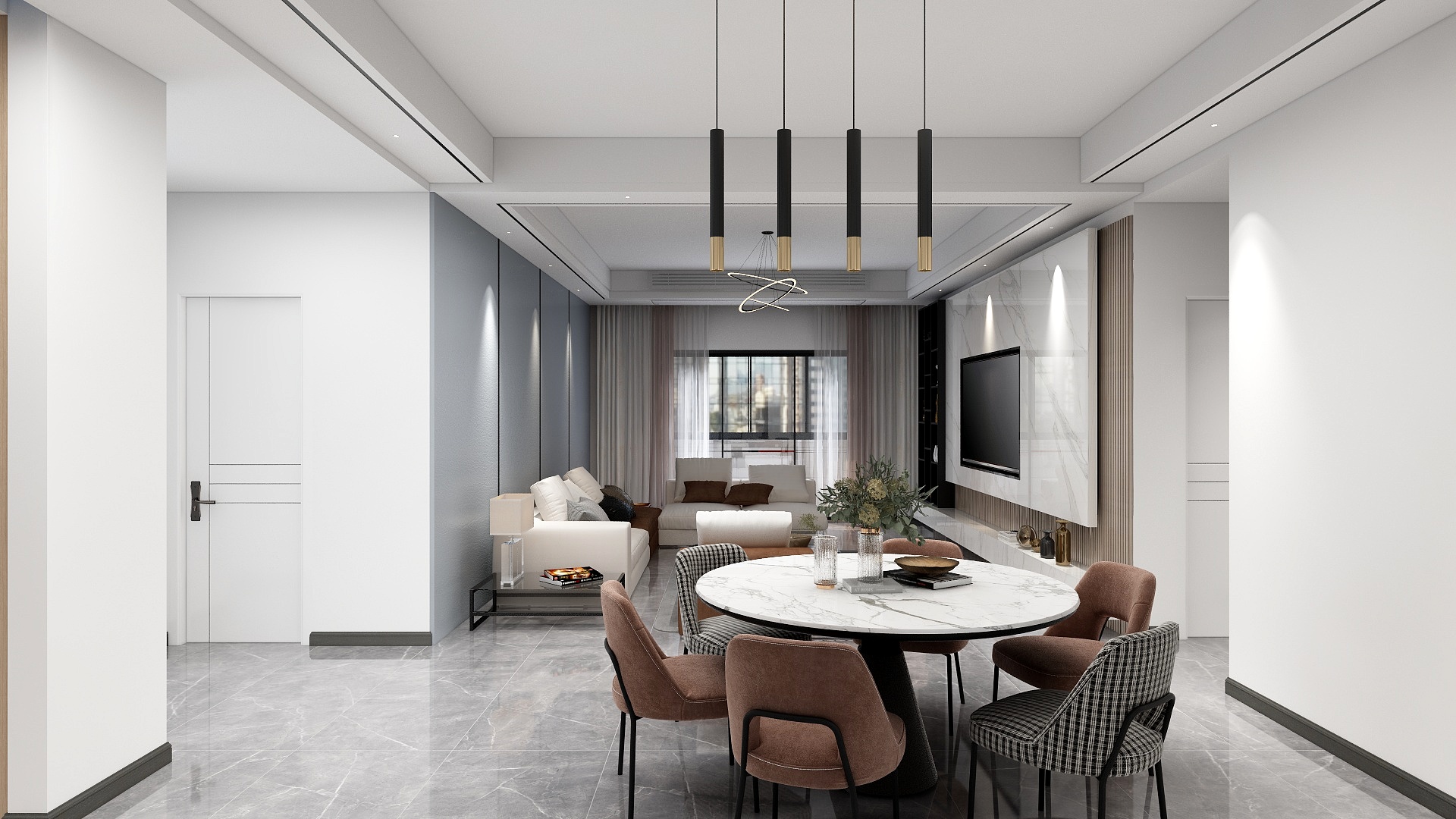 翠钿装饰设计-软装专业作业户型-装修设计方案