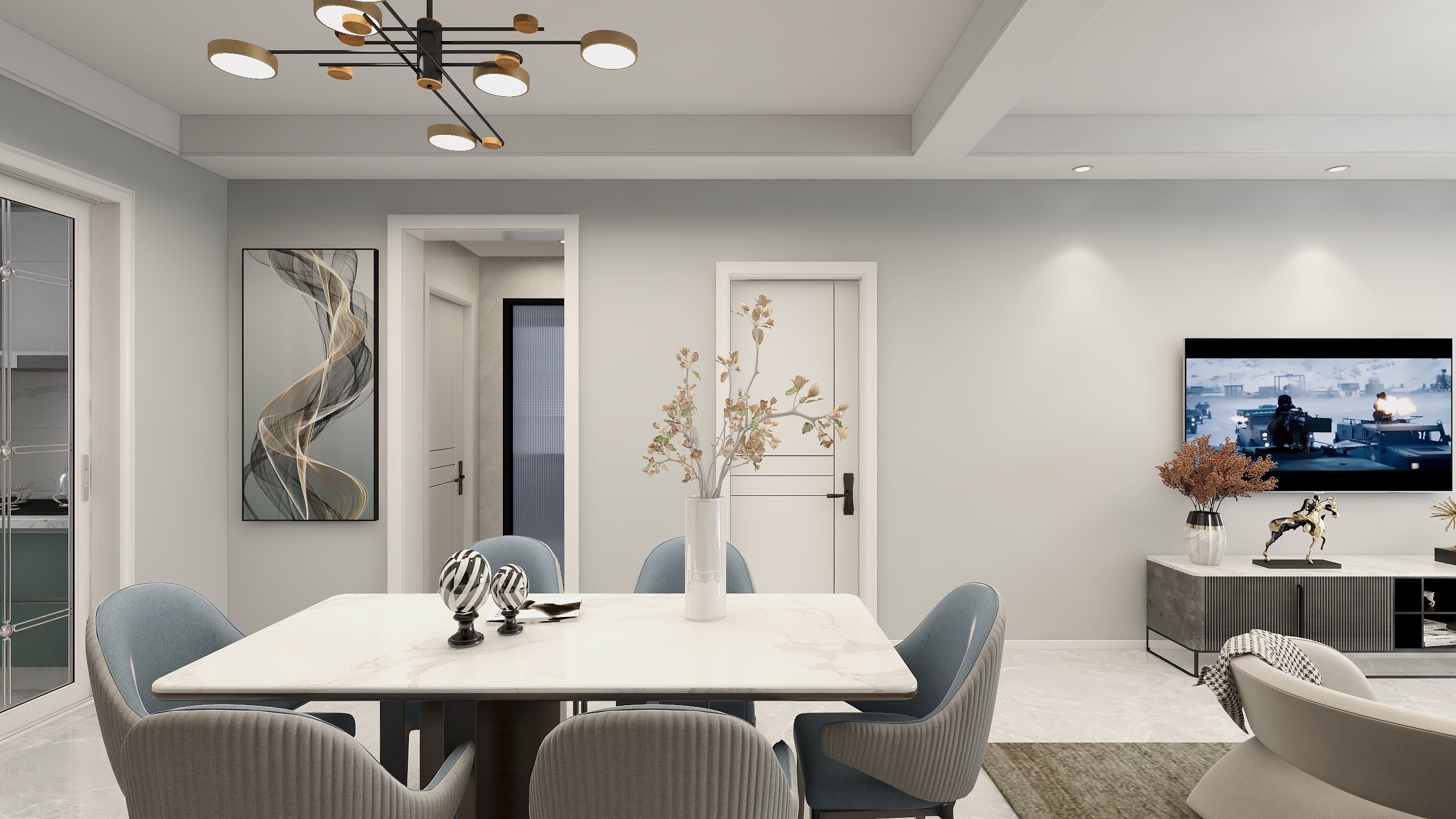 南陌VvEy-华南城二期3栋201-副本-装修设计方案