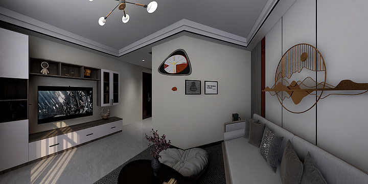 成都衡固整家定制庆阳店-安定居402-装修设计方案