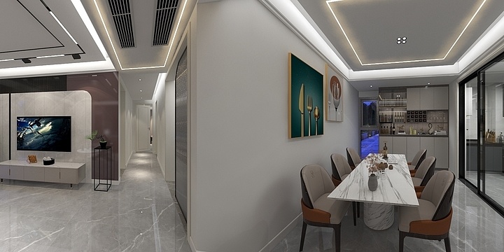 汉城印象装饰公司曾小东-汉江新城6号楼3101.dwg-装修设计方案