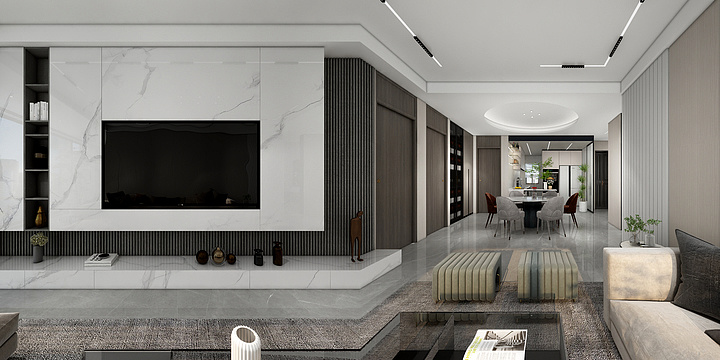 YIBOOOO-现代简约-装修设计方案