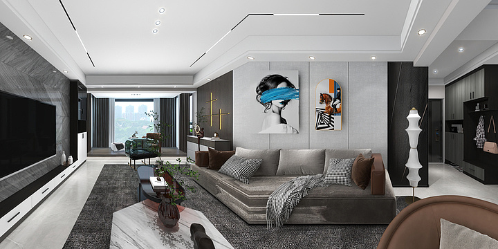 You然-锦绣华城7-2-201-装修设计方案