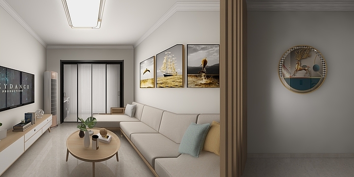 芒果瓷砖-小梁-桂东广场8-1-2302.dwg-装修设计方案