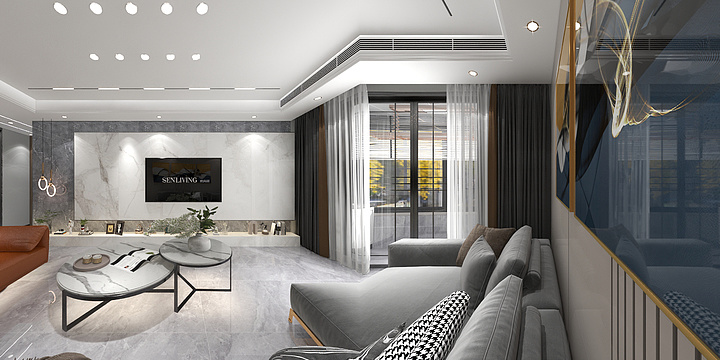 新乔居建材-龙湖金港7-1-802-装修设计方案