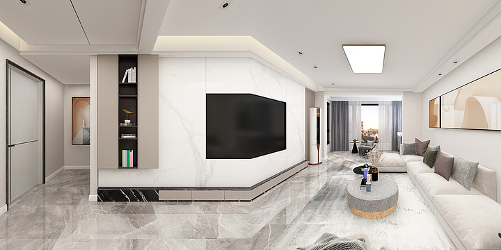 小陈13790686737-平层现代-装修设计方案