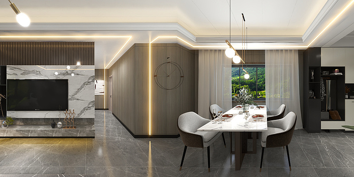 W全屋设计-万锦华府-装修设计方案