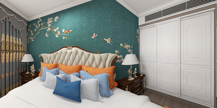 设计师蒙赚赚-紫岚居06户型-装修设计方案