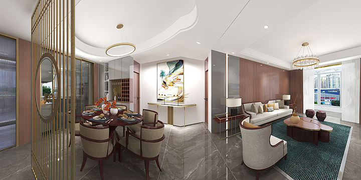 北京雕刻时光---空间设计-南苑嘉园户型样板间设计-装修设计方案