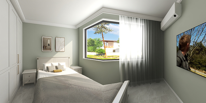 山禾设计装饰工程有限公司-公园印象109平米效果图-副本-装修设计方案