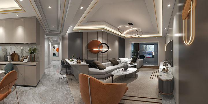 付秀才-晟景杜哥，申姐雅居-装修设计方案