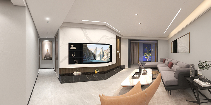 熊大熊二家的光头强-11.dwg-装修设计方案