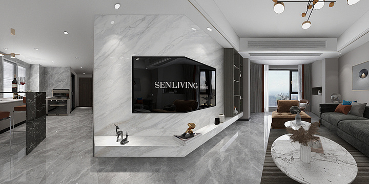 设计师Mr冯-世贸城12-3306-装修设计方案