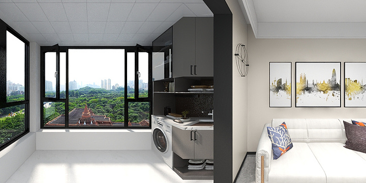 严宇-锦绣越江89-样板间-装修设计方案