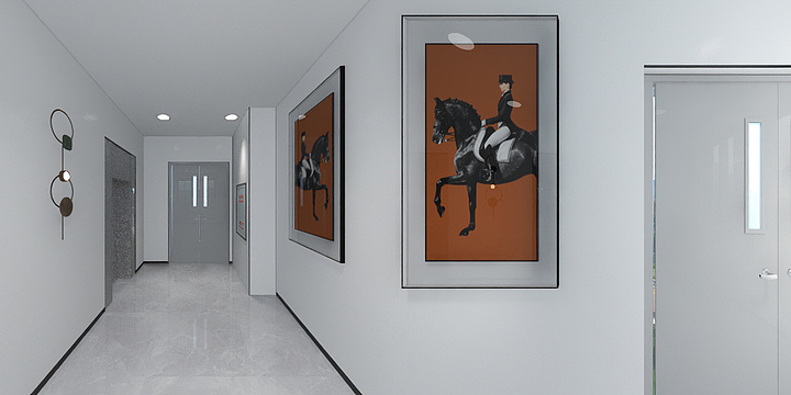 邢台晖扩建筑工程有限责任公司-石家庄电梯间-装修设计方案