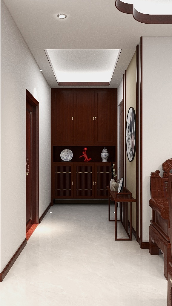 途径于此-中式.dwg-装修设计方案