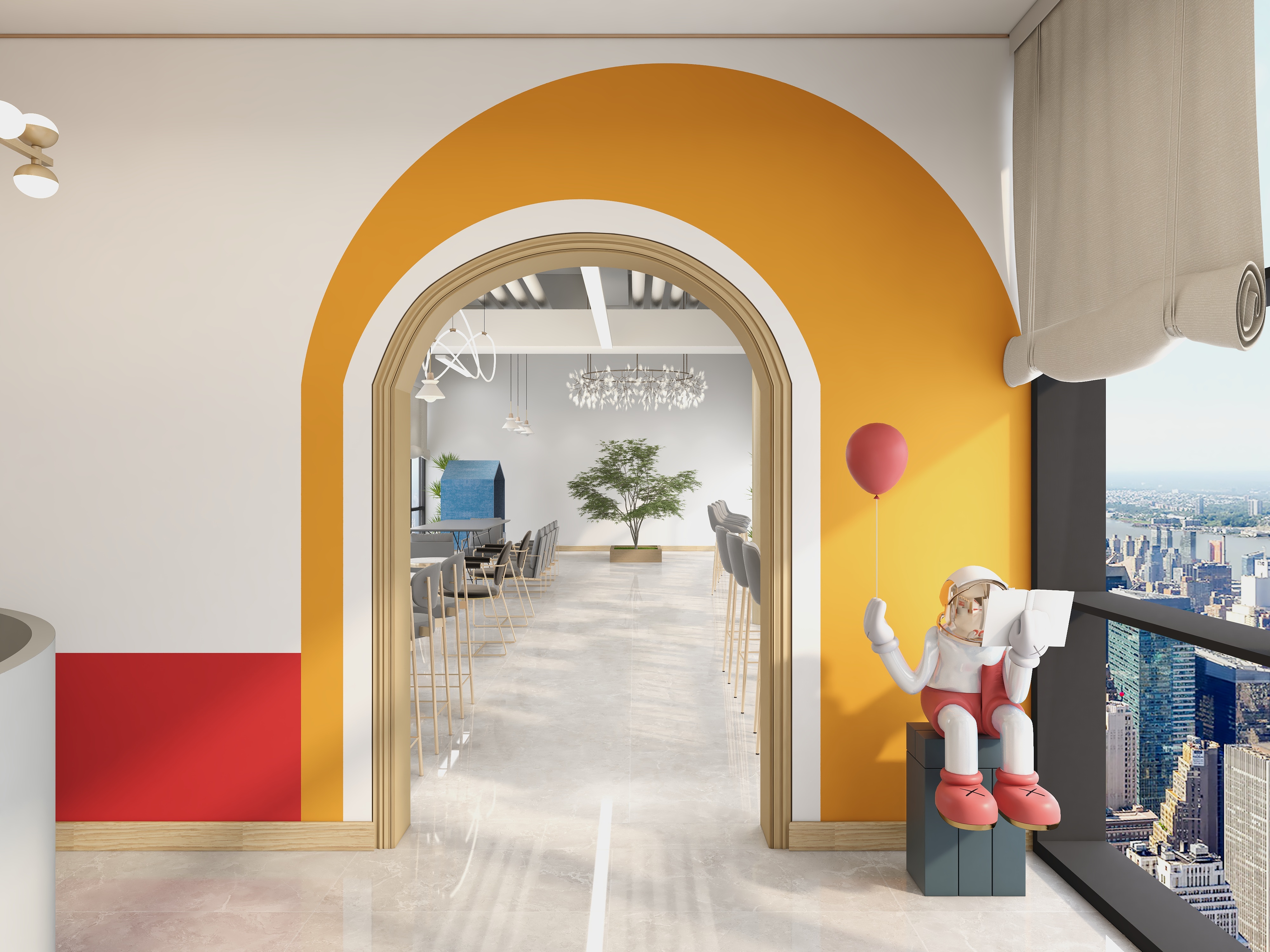 丸苓ID-青年之家-装修设计方案