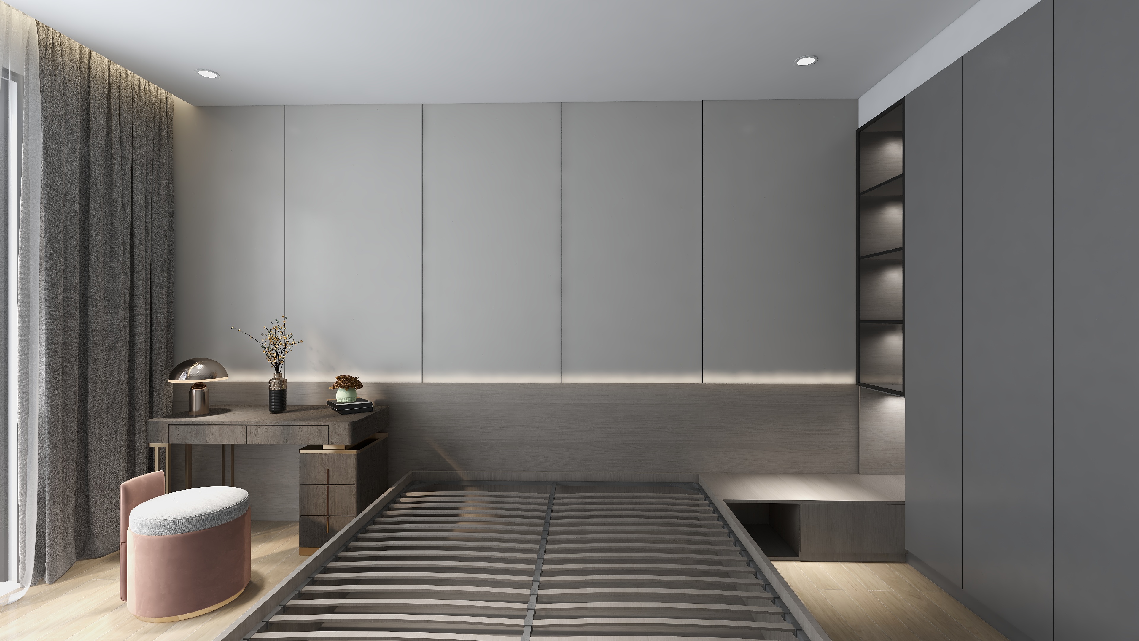 智绘家装Lcgr-现代卧室-装修设计方案