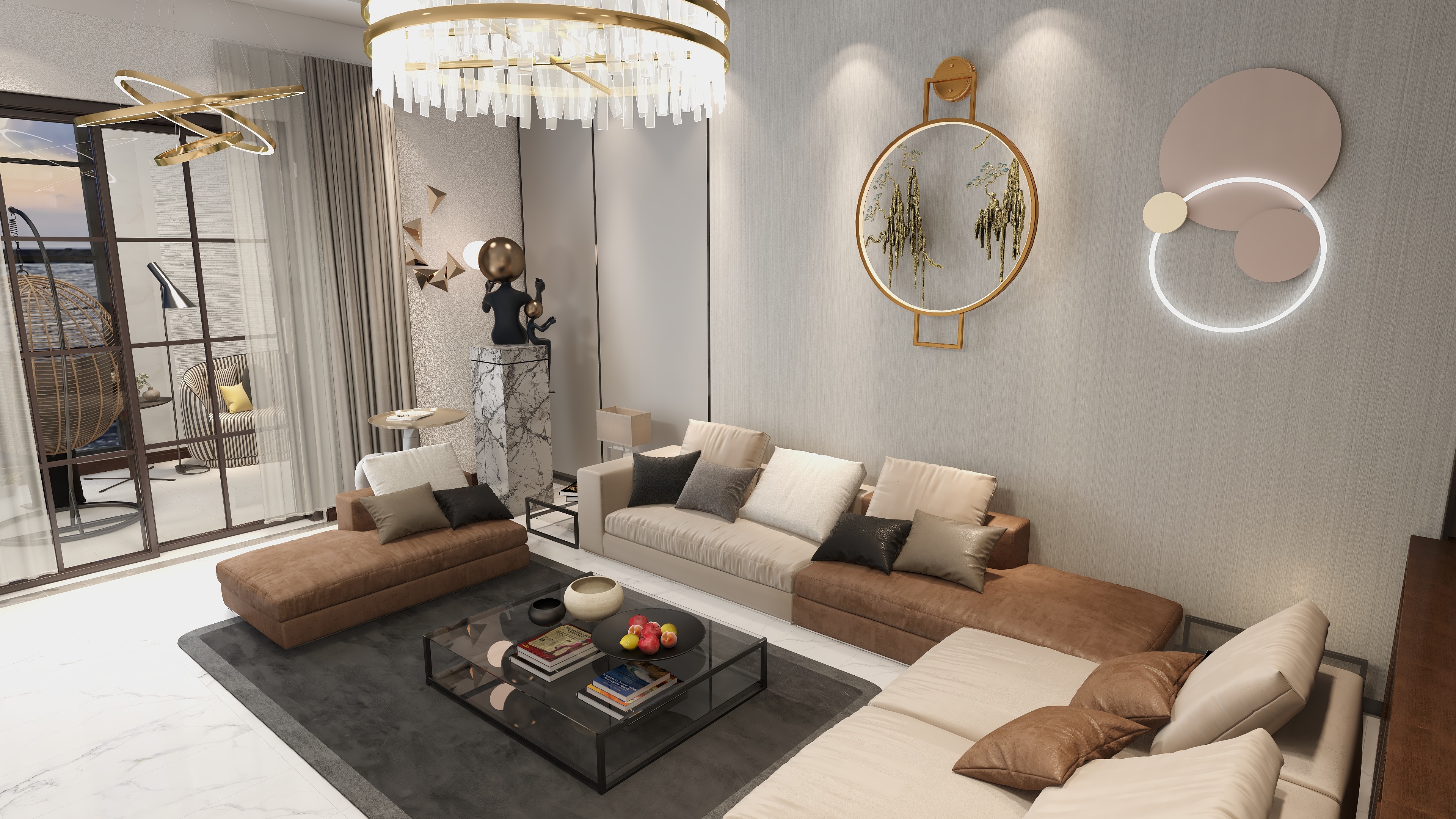 小葵RW-简欧现代装修效果图