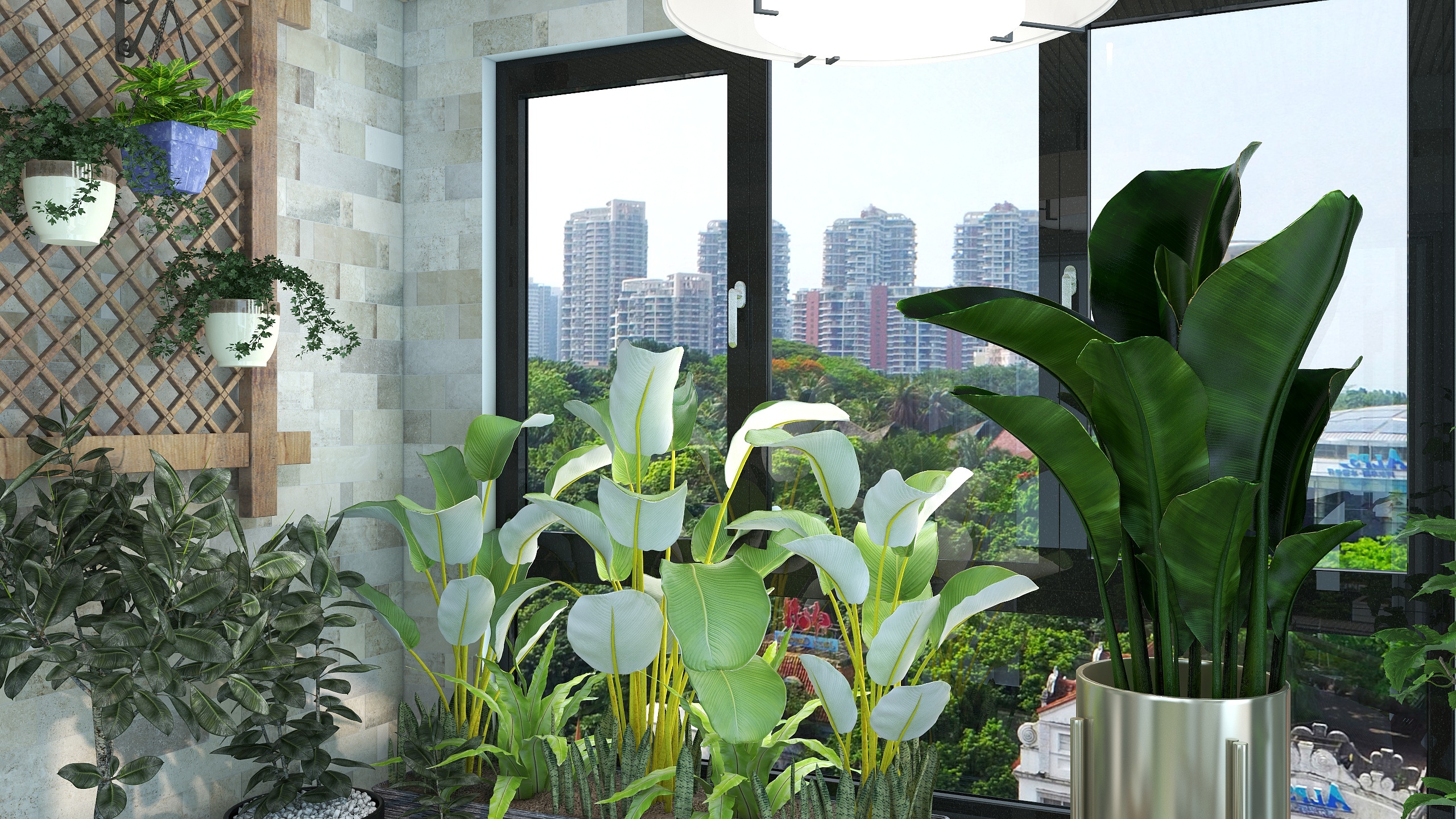 凭栏观海XF-万山华府-雅室幽兰2层别墅户型-装修设计方案