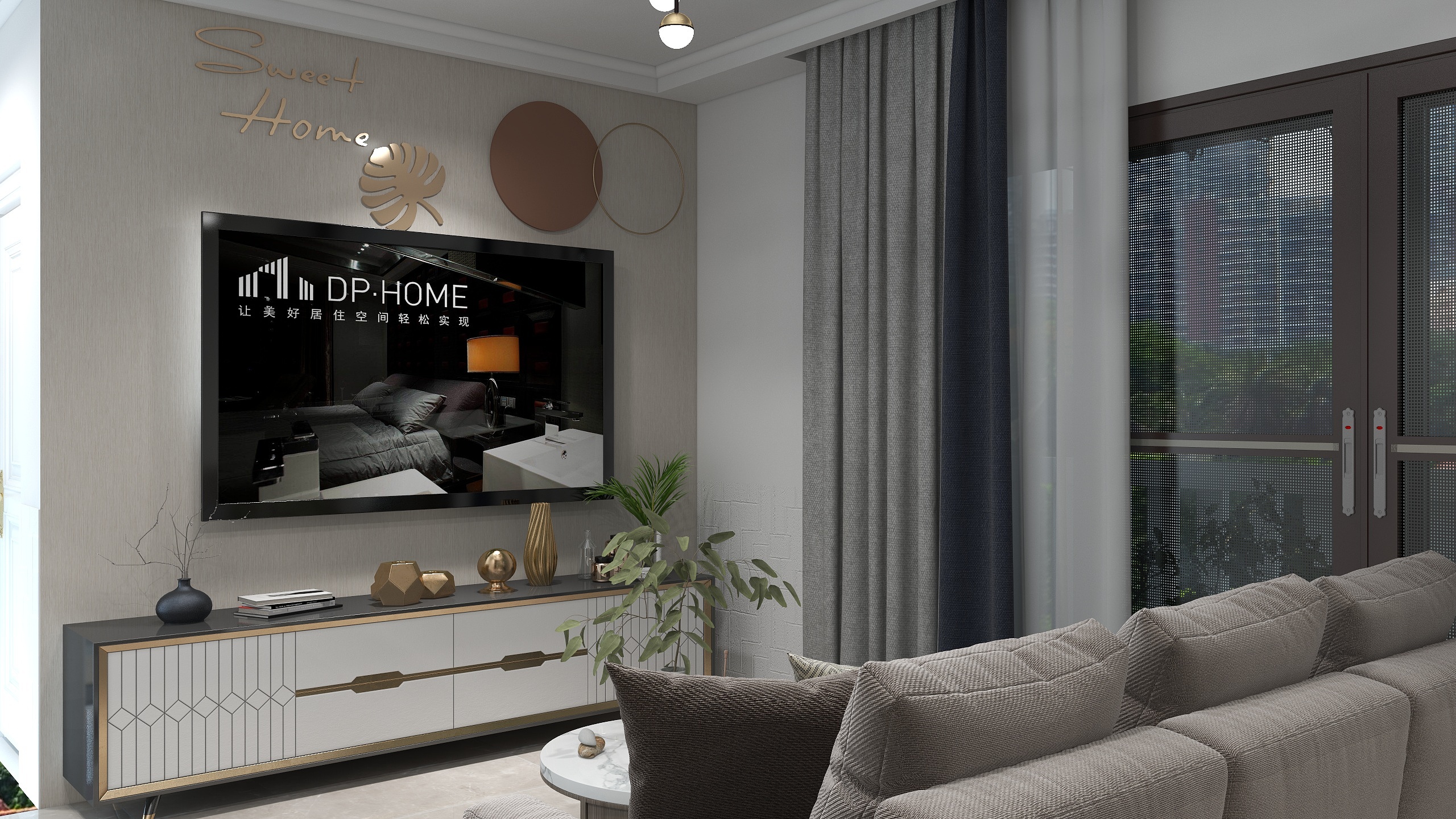 Fireworks心悦-89.50㎡2室1厅1卫2.0-装修设计方案