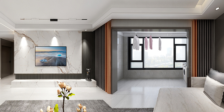 元素设计志楠-瑞和园3号楼23东现代风1-装修设计方案