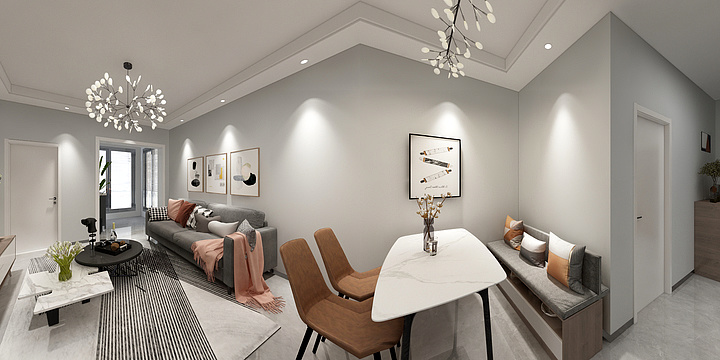 室内设计师李莉-鑫茂悦龙台-装修设计方案