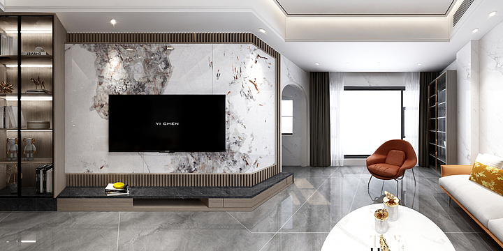 夏风设计-青龙刘总.dwg-装修设计方案