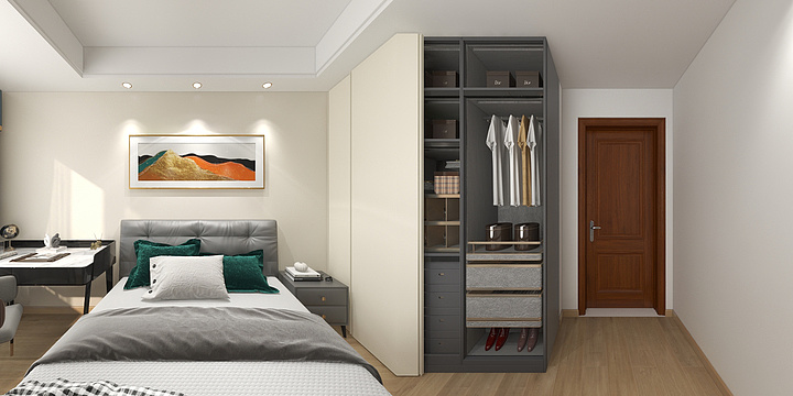 信念丶丶丶-翡翠湾效果图.dwg-装修设计方案