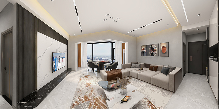 阿牛设计-楊跣森-连江华庭132-装修设计方案