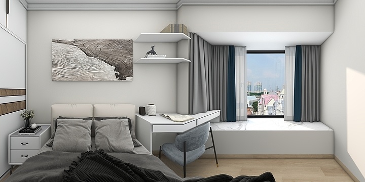 刘嘉发Official-晨曦大地5-2-405邓先生雅居-装修设计方案